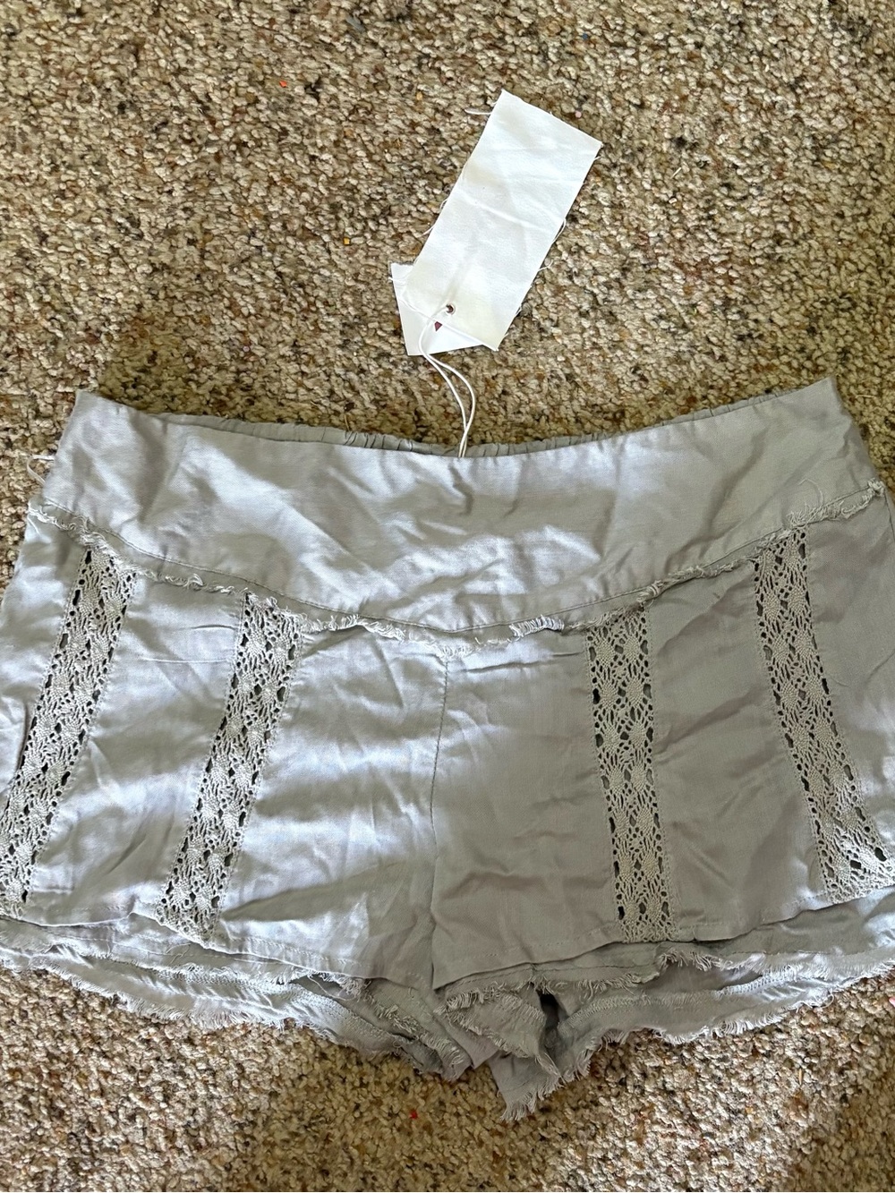 Vanilla Star Light Gray Fabric Label